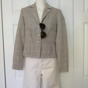 Tristan checked cotton jacket.